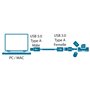 MCL MC923AMF-1M/N Rallonge USB 3.0 type A mâle / femelle 1 m