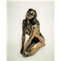 Parastone Talk Nude Woman Figurine érotique femme à genoux