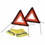 Sumex 2707125 Kit de 2 Triangles et 2 Gilets de Sécurité E11