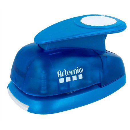 Artemio VIHCP322 Perforatrice à Levier Géante Cercle Rosette Plastique Multicolore 11 x 7