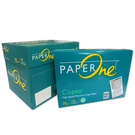 PaperONE - Papier pour impression 2500 feuilles DIN A4 Papier de couleur blanche pour PHOTOCOPIEURS