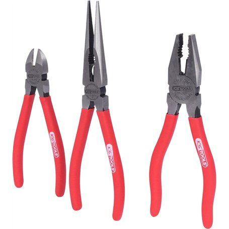 KS Tools 115.1310 Classic Jeu de 3 pinces 165-205 mm