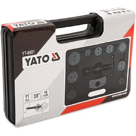 YATO Kit d'outils de rotation/de remise piston d'étrier de frein repousse YT-0681