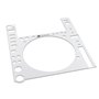 Decksaver Cover for Pioneer CDJ-2000 NEXUS, including Faceplate, compatible with DJ Equipment