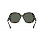 Ray-Ban Lunettes de Soleil JACKIE OHH II RB 4098 Transparent Tortoise/Grey Green 60/14/135 femme