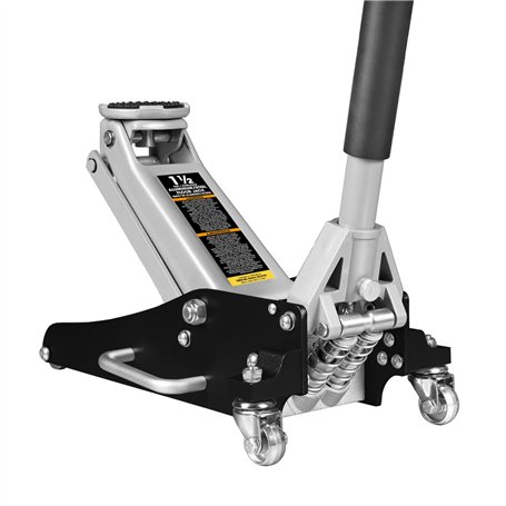 Torin TAM815016L Cric hydraulique à Profil Bas en Aluminium et Acier avec Pompe à Levage Rapide à Double Piston