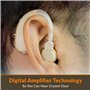 MEDca Amplificateur auditif d'oreille numérique de haute qualité RECHARGEABLE BTE