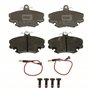 TRW GDB400 Kit De Plaquettes De Frein Frein à Disque COTEC pour Renault Clio MIO II (BB_