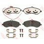 TRW GDB1719 Kit De Plaquettes De Frein Frein à Disque COTEC pour Citroen Jumpy II Fourgon 2007-2016 Essieu Avant et autres véhic