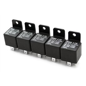 Lot de 5 relais de commutation pour voiture 12 V 40 A Lot de 5 relais de commutation pour voiture 12 V 40 A