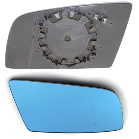 TarosTrade 57-0590-R-45888 Glace De Rétroviseur Chauffant Bleue Droit