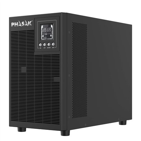 Phasak Rack on-Line PH9230 – Groupe de continuité 3000 VA 3 x Schuko