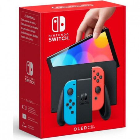 Console Nintendo Switch (modele OLED) : Nouvelle version. Couleurs Intenses. Ecr 359,99 €
