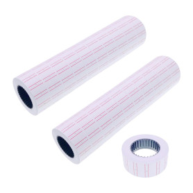 JZK 20 Rouleaux 10000 pièces au Total étiquettes de Pistolet de Prix, 21 mm x 12 mm Autocollant de Pistolet de Prix, étiquettes 