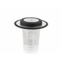 Bredemeijer 1491 Universal Filtre à Thé avec Repos Acier Inoxydable/Silicone