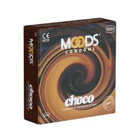 MOODS Choco 3 préservatifs