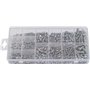 KS TOOLS 970.0510 Assortiment de vis, rondelles et écrous en inox, 475 pcs, Gris