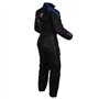 Combinaison Antipluie Nylon Etanche Motard Moto Doublure Reflechissant Bleu M
