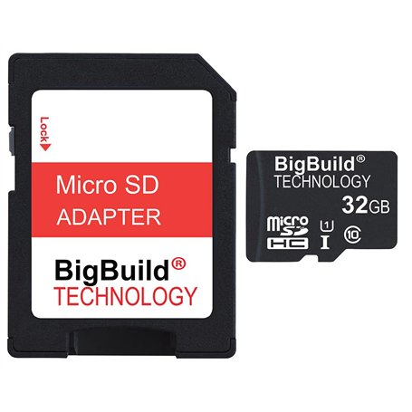eMemoryCards 32 Go Ultra Fast Class 10 30 Mo / Sec Micro SD Carte mémoire SDHC Pour GoPro Hero 3 / Hero 3+ caméra