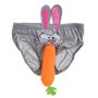 chiwanji Hommes Slip Lapin Carotte sous-vêtement Drôle Cadeau pour Enterrement de Mariage