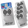 JeCo - Lot de 5 Protections Carte Anti-RFID/PAIEMENT sans Contact étui Carte Bleue