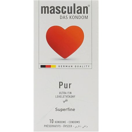 MASCULAN Préservatifs Pur 10 Condoms