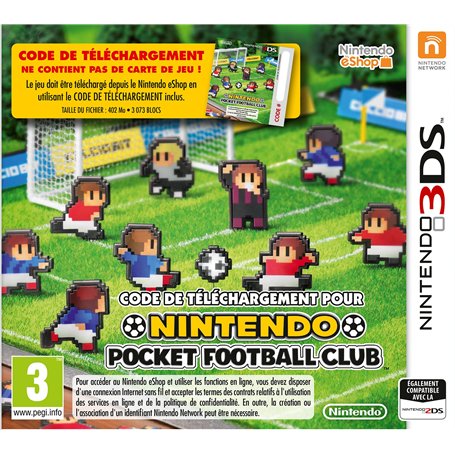 Carte Nintendo Pocket Football Club