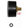 jardiboutique astralpool - Manomètre astralpool pour Filtre a Sable Piscine 3 Bars - 4404010103 - Fixation arriéré raccord 1/8"