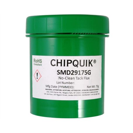 Tack Flux no-clean SMD291 in 75 gram Jar