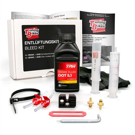 TB Kit de Purge/Bleed Kit pour Freins à disques Avid/SRAM