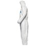 DuPont Tyvek 400 Dual | Vêtement de Protection Chimique, Catégorie III, Type 5 et 6 | Devant en Tyvek |Dos en SMS | Blanc | Tail