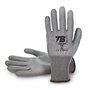 Gant de protection anti-coupures TB 401G2 DYN | Gant de travail enduit de polyuréthane gris sur paume