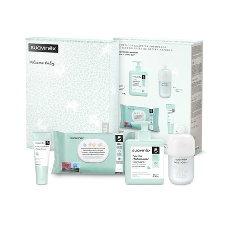 Suavinex Panier cosmétique pour nouveau-né avec Crème de change 75 ml