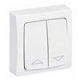 Legrand - Interrupteur individuel de volets roulants Appareillage Saillie - Blanc