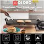 DI ORO® - Série Chef - Spatules de cuisine en silicone et acier inoxydable - Résistantes à la chaleur à 315 °C - Meilleures spat