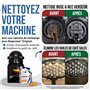 Lot de 5 Capsules de Nettoyage Caffe Nu pour Machine à café Nespresso