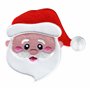 PatchMommy Patch Écusson Brodé Thermocollant en Forme de Pere Noël - Pièce Brodée à Coudre ou Coller au fer à Repasser pour Enfa