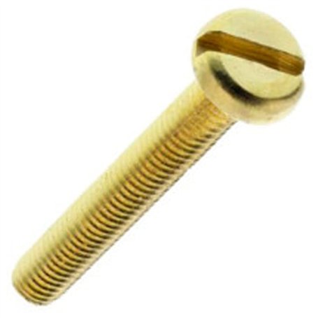 Bulk Hardware BH03539 Vis d'assemblage à tête cylindrique/fente