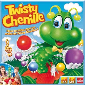 Goliath - Twisty Chenille - Jeu de Société pour Enfants dès 4 Ans - Placer Les Perles dans Les Mains de la Chenille Dansante - J Goliath - Twisty Chenille - Jeu de Société pour Enfants dès 4 Ans - Placer Les Perles dans Les Mains de la Chenille Dansante - J