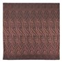 Linnea Taie d'oreiller 65x65 cm Satin de Coton Opera Marron foncé