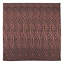 Linnea Taie d'oreiller 65x65 cm Satin de Coton Opera Marron foncé