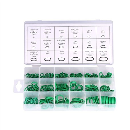 Yosoo 270 pcs Joint Torique Assortiment kit Air conditionné HNBR Joint torique pour Voiture Auto Véhicule Robinet Réparation