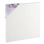 Idena 60032 Toile 100% coton 380 g/m² pour peinture à l'huile et acrylique Blanc 40 x 40 cm