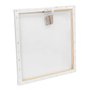 Idena 60032 Toile 100% coton 380 g/m² pour peinture à l'huile et acrylique Blanc 40 x 40 cm