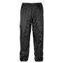 Anti Pluie Combinaison Blouson Pantalon hommes Dames Capuche Impermeable Noir S