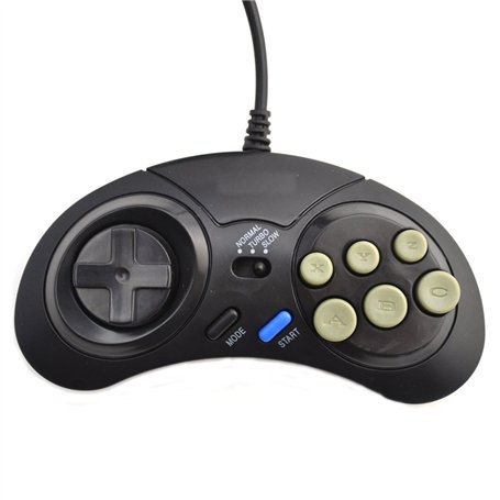 Manette de Jeu à 8 Boutons et Fonction Turbo/Slow