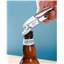 Tire-bouchons pour serveurs - GWCLEO High-grade tout-en-un Premium acier inoxydable Tire-bouchon, ouvre-bouteille et coupe-papie