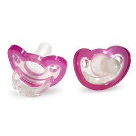 JollyPop + Plus + Tétine non parfumée – Rose par JollyPop