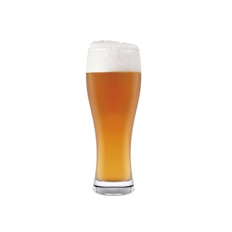 H&H Set 6 Bicchieri Birra Weizen In Vetro Cc 330