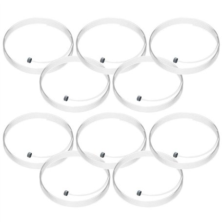 Arti Teq Lot de 10 câbles perlon Slider - 150 cm